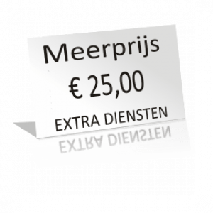 meerprijs € 25,00